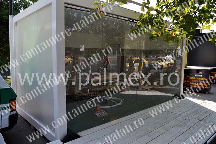 container perte geam Suceava